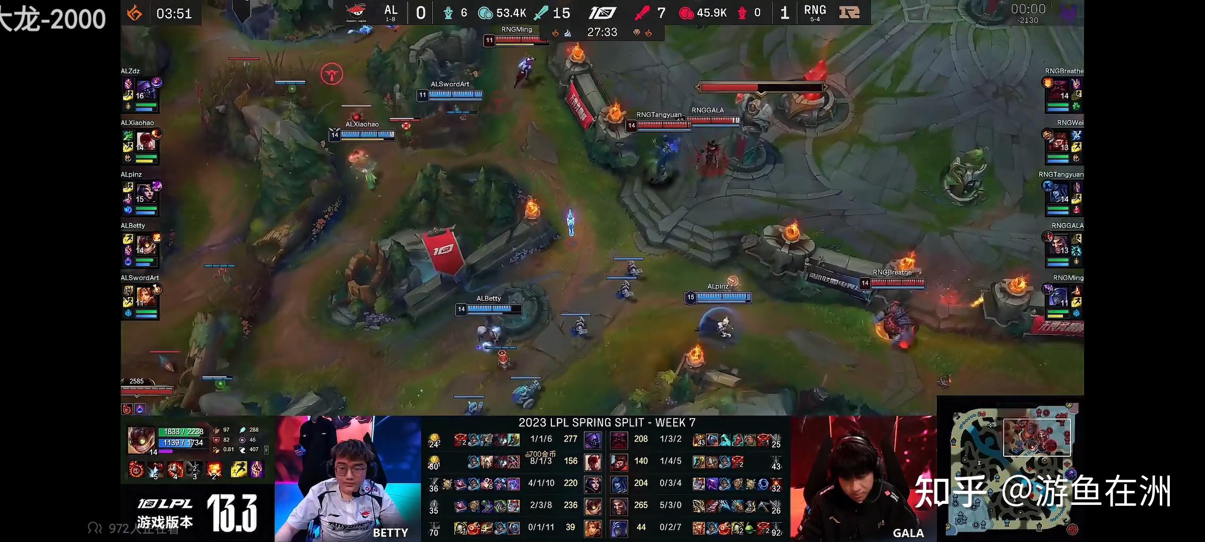 包含Ning连续十二场比赛得分超过状态火爆，RNG冲击纪录！的词条